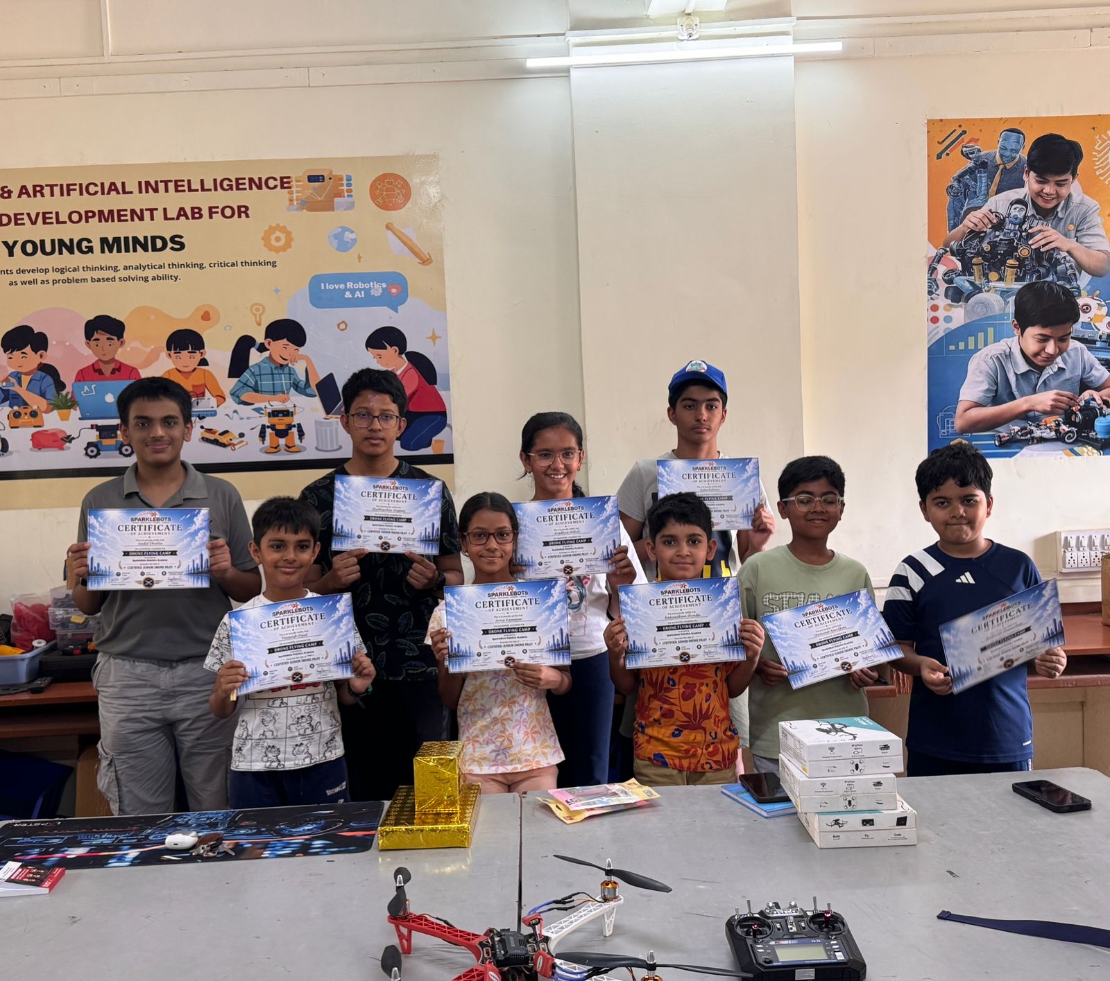 3D printer and drone workshop